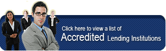 View our accredited lending institutions and banks